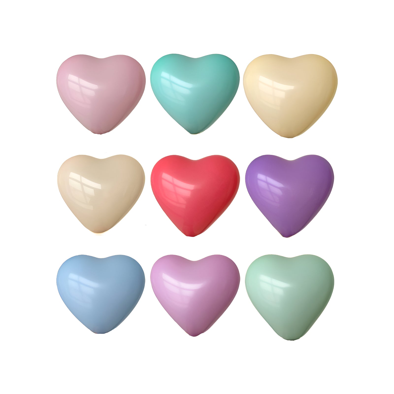 CBL06 Heart Shaped Rubber Balloon