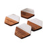 CCO10 Premium Marble & Wooden Coaster