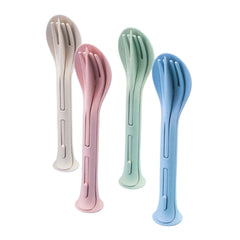 CCT05 Wheat Fibre 3-in-1 Portable Cutlery Set ♻️