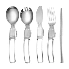 CCT09 Stainless Steel Foldable Cutlery Set