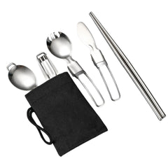 CCT09 Stainless Steel Foldable Cutlery Set