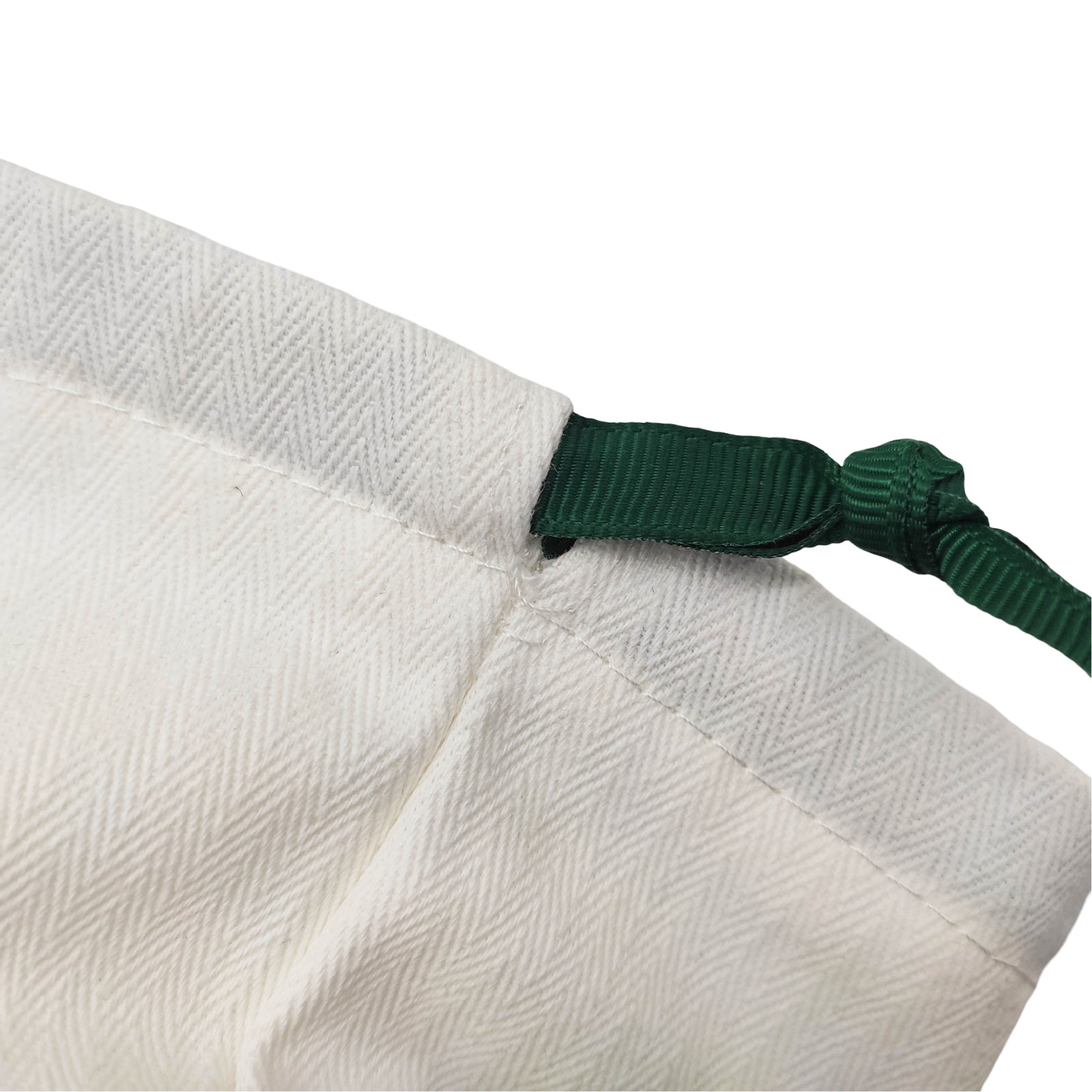 CDP03 Herringbone Weave Cotton Drawstring Pouch ♻️