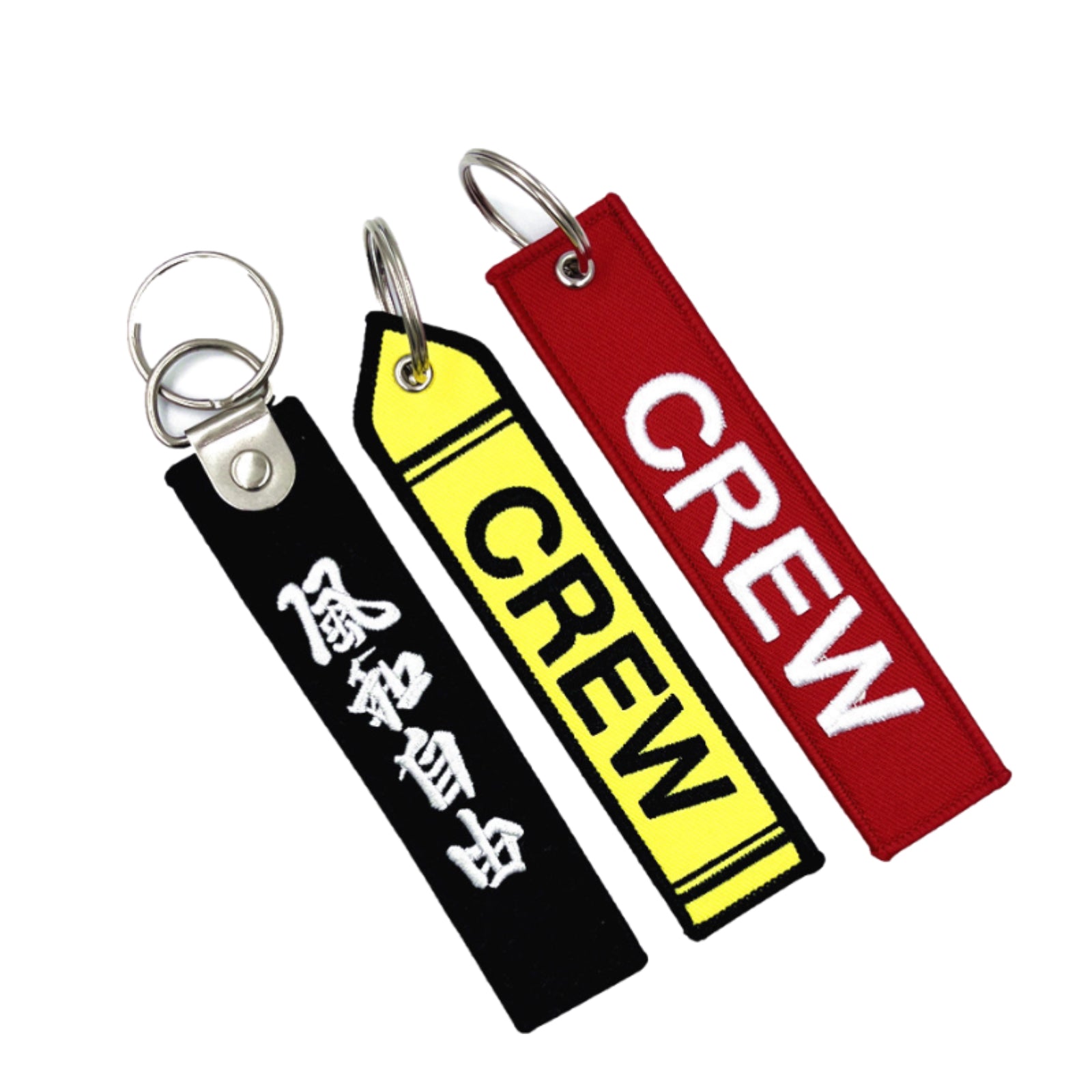 CKC02 Embroidered Fabric Keychain