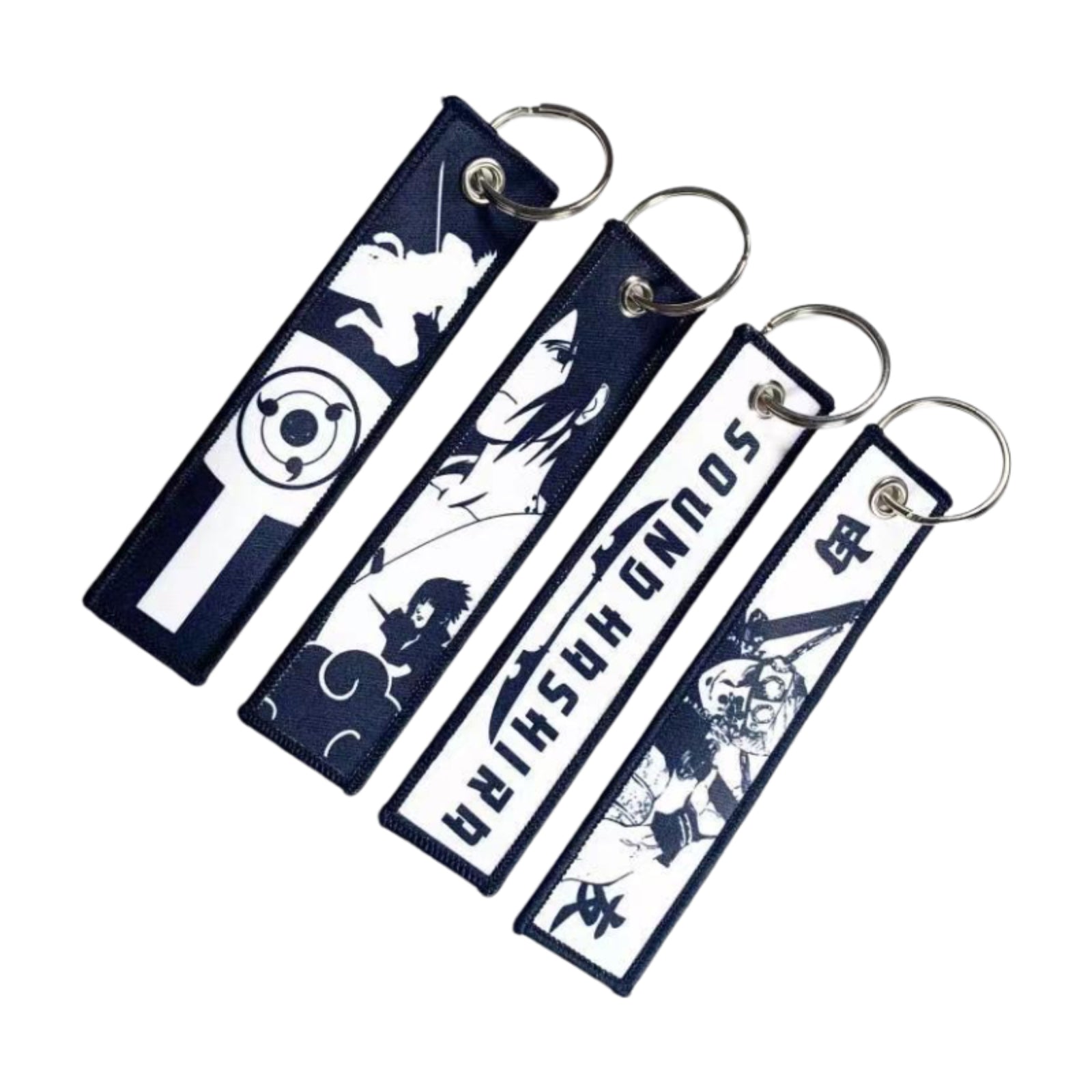 CKC03 Woven Stitched Fabric Keychain