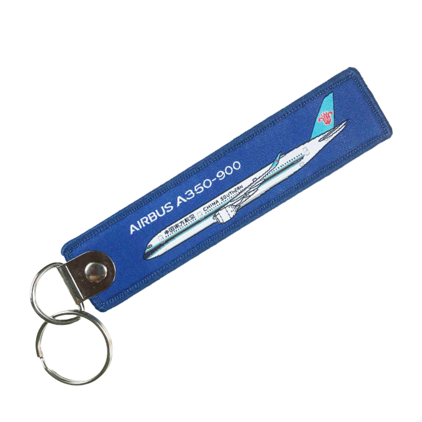CKC03 Woven Stitched Fabric Keychain