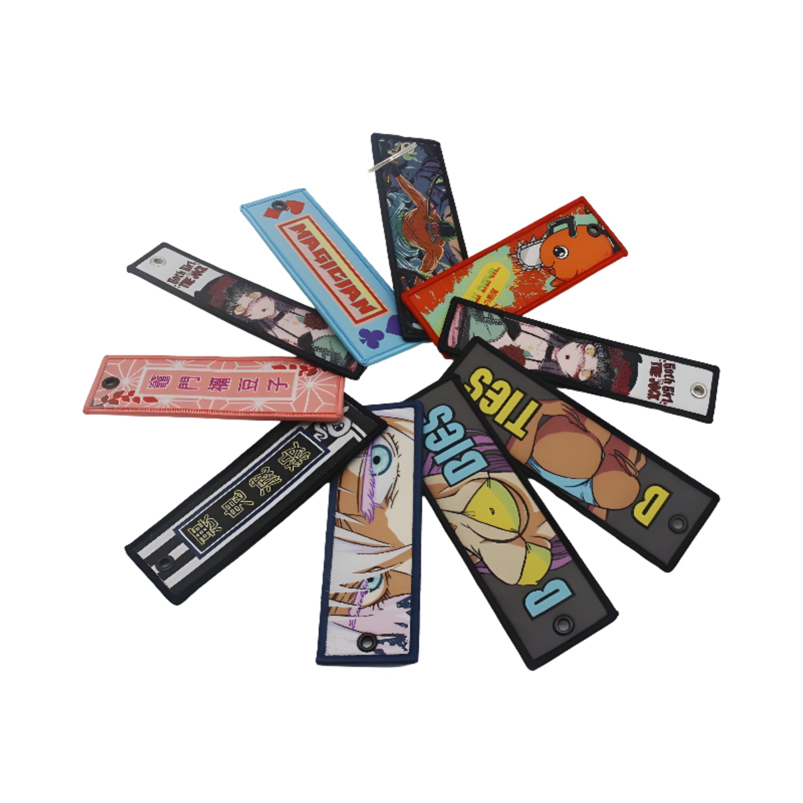 CKC04 Printed Fabric Keychain