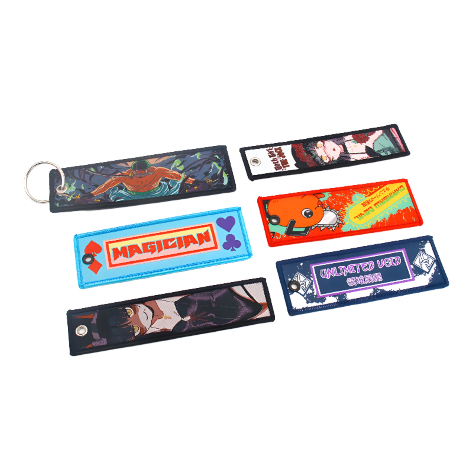 CKC04 Printed Fabric Keychain