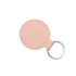 CKC05 Round PU Leather Keychain