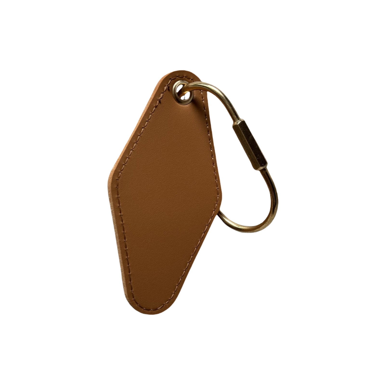 CKC06 Rhombus Shaped PU Leather Keychain