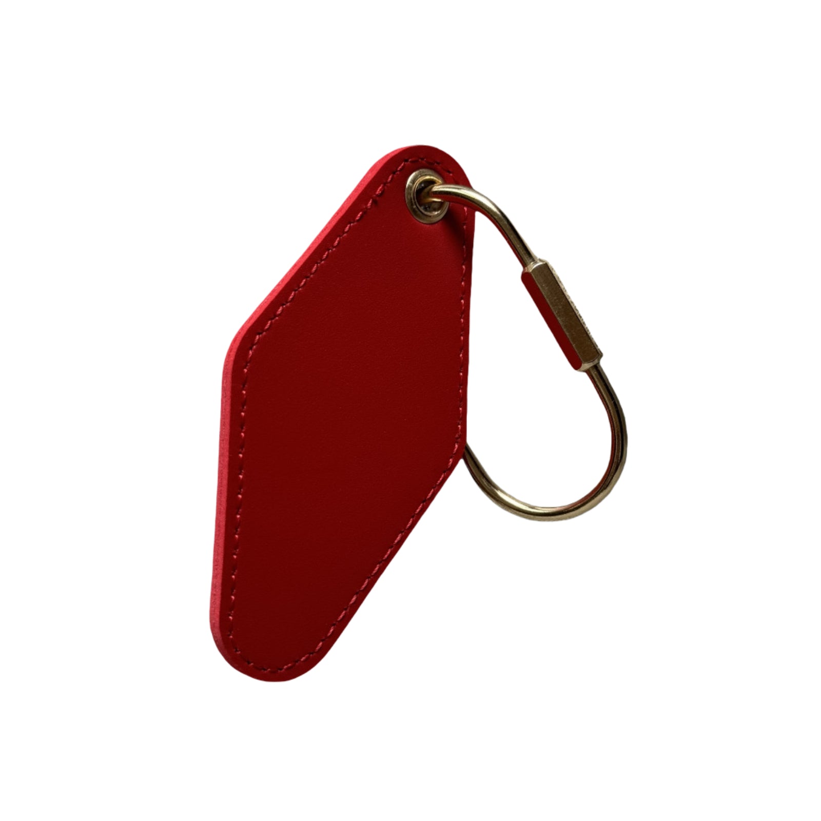 CKC06 Rhombus Shaped PU Leather Keychain