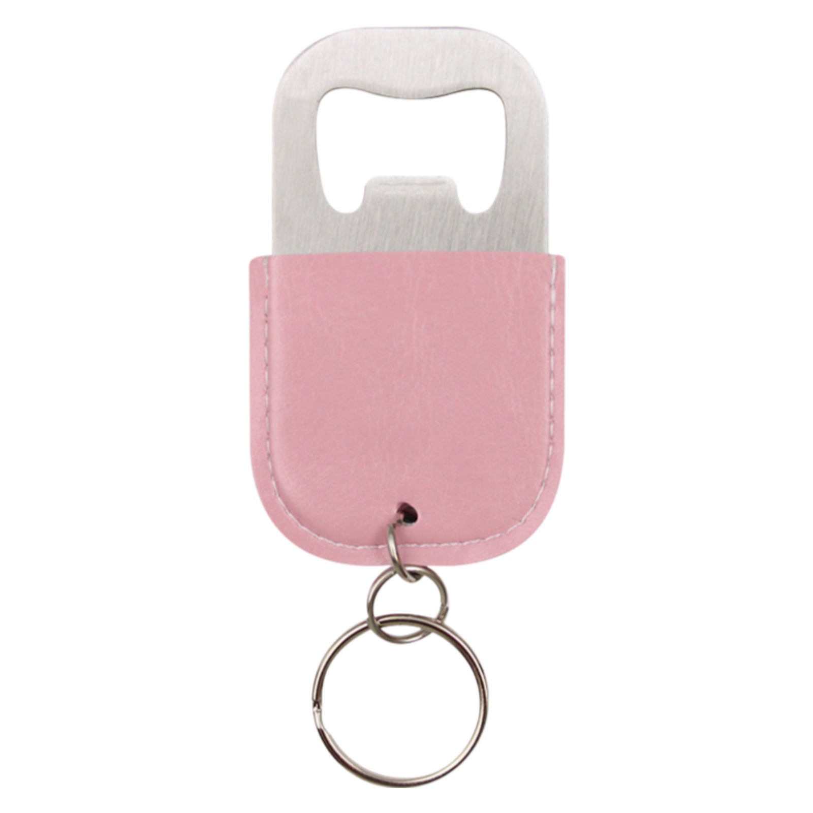 CKC10 Beer Opener Keychain with PU Leather Sleeve