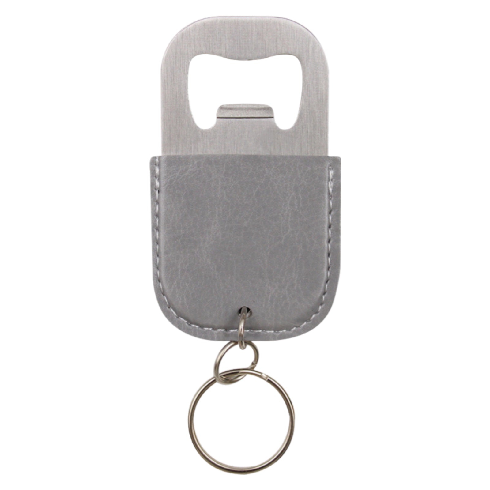 CKC10 Beer Opener Keychain with PU Leather Sleeve