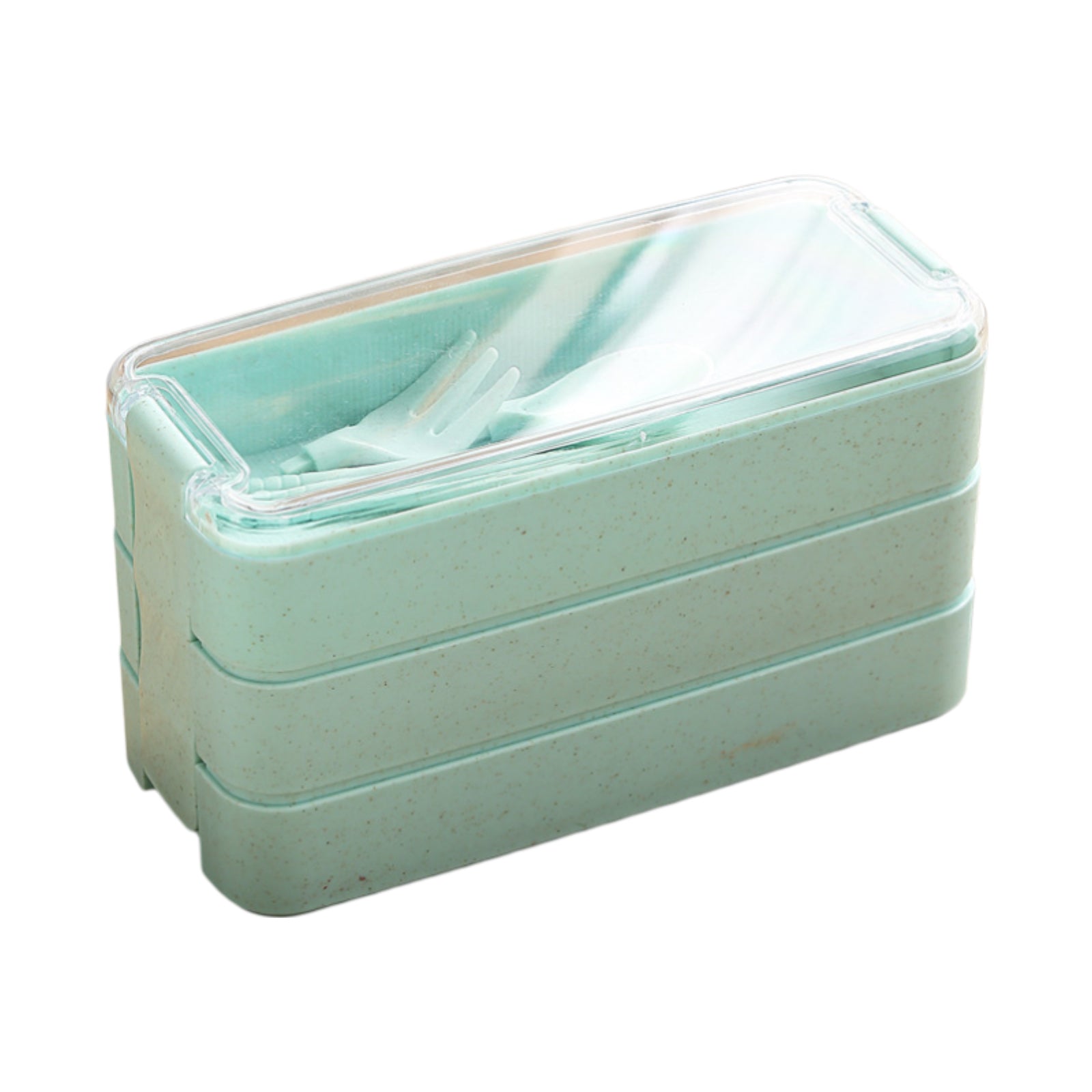 CLB04 3-Tier Wheat Fibre Lunch Box ♻️