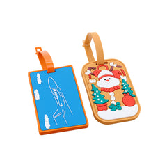 CLT03 3D Soft Silicone Luggage Tag