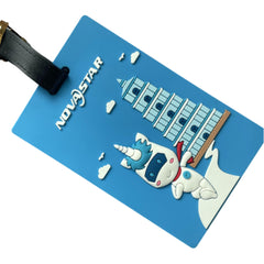 CLT03 3D Soft Silicone Luggage Tag