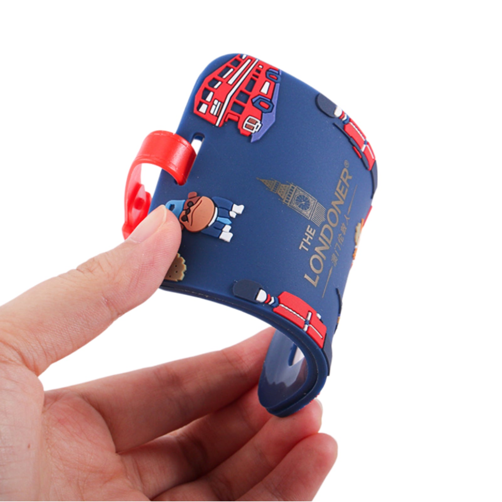 CLT03 3D Soft Silicone Luggage Tag