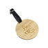 CLT07 Wooden Luggage Tag (Round) ♻️
