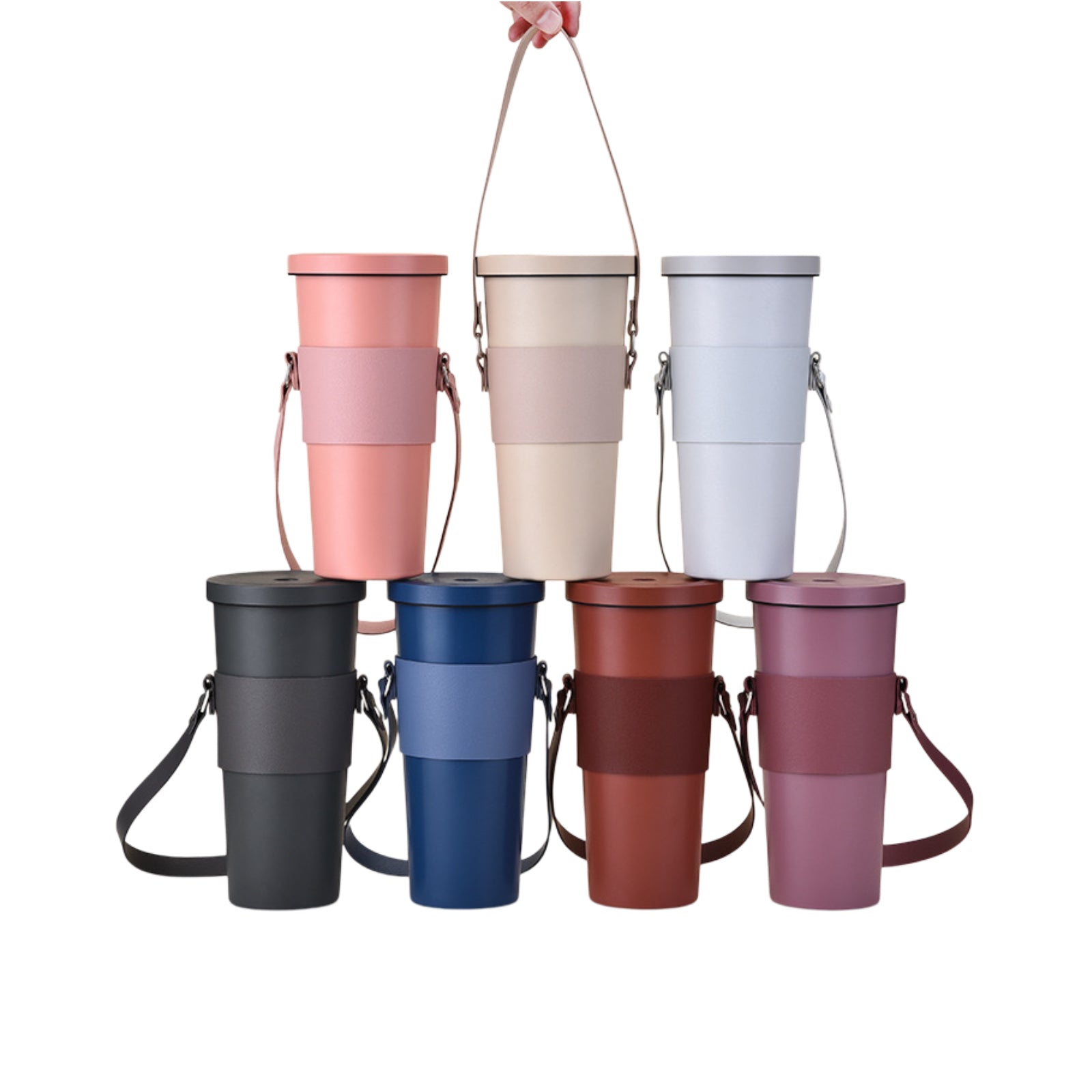 CMH05 Leather Cup Holder