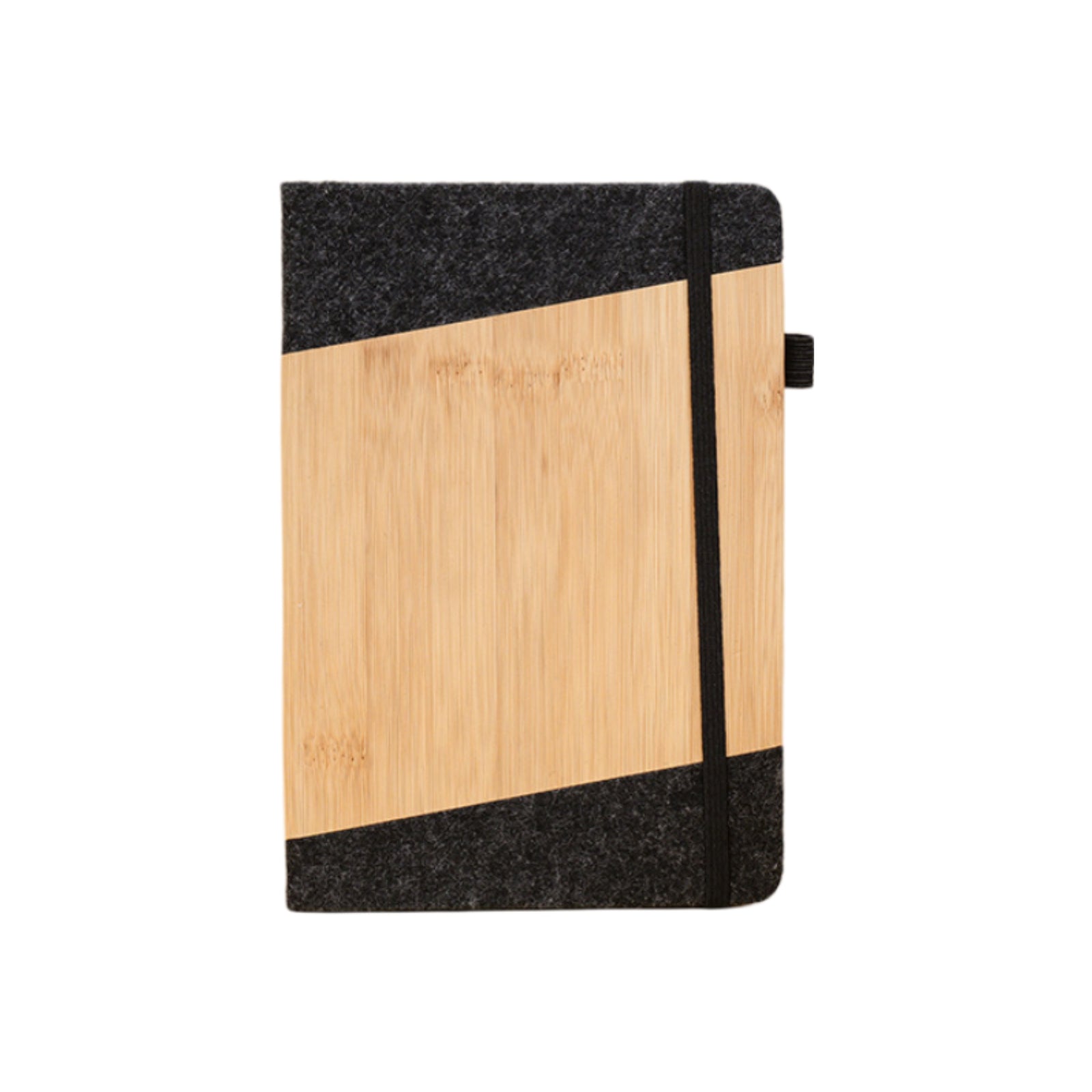 CNB16 Bamboo & Felt Notebook ♻️
