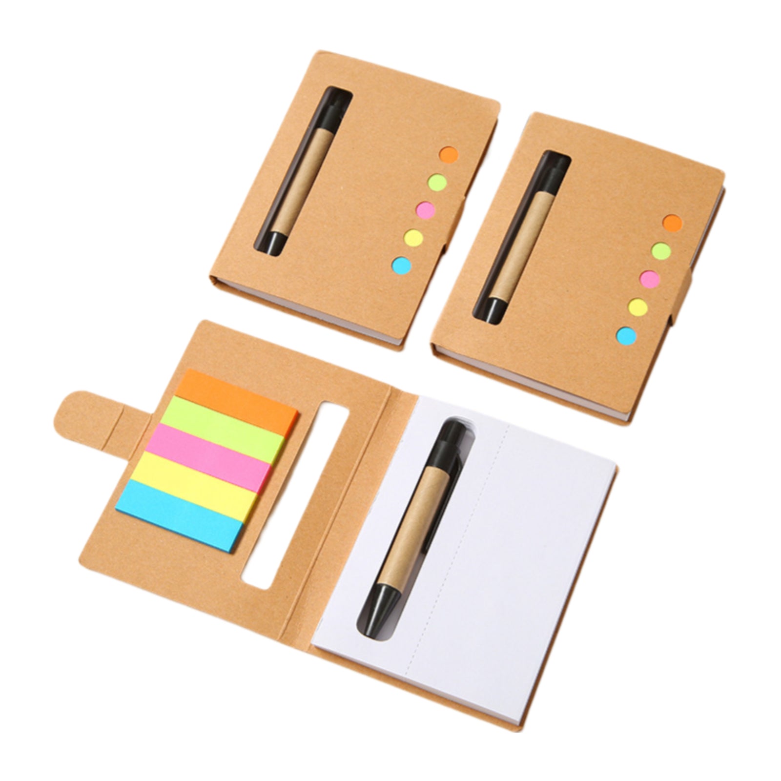 CNB33 Sticky Note/ Post It Pad with Pen Set ♻️