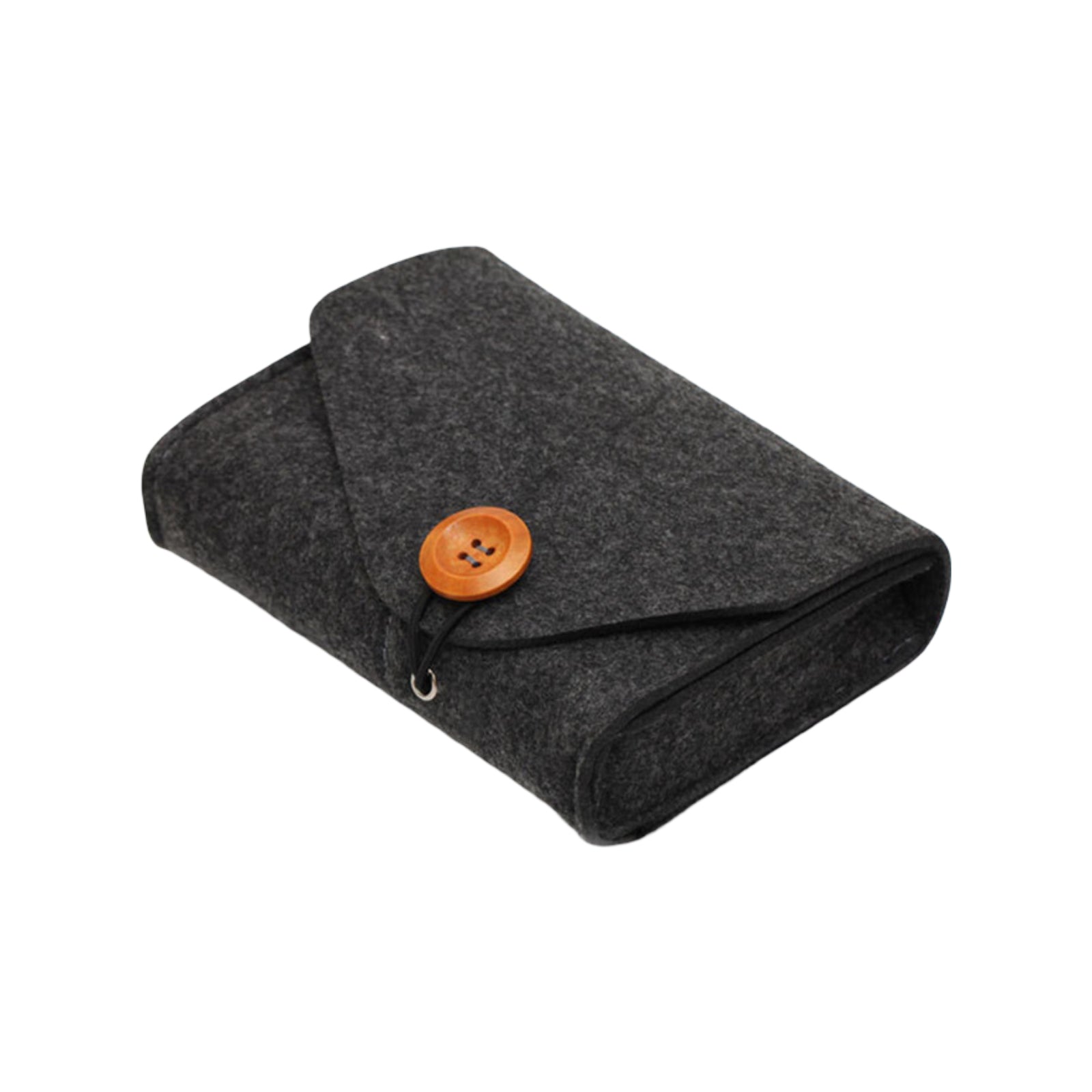 COR06 Felt Button Closure Pouch ♻️