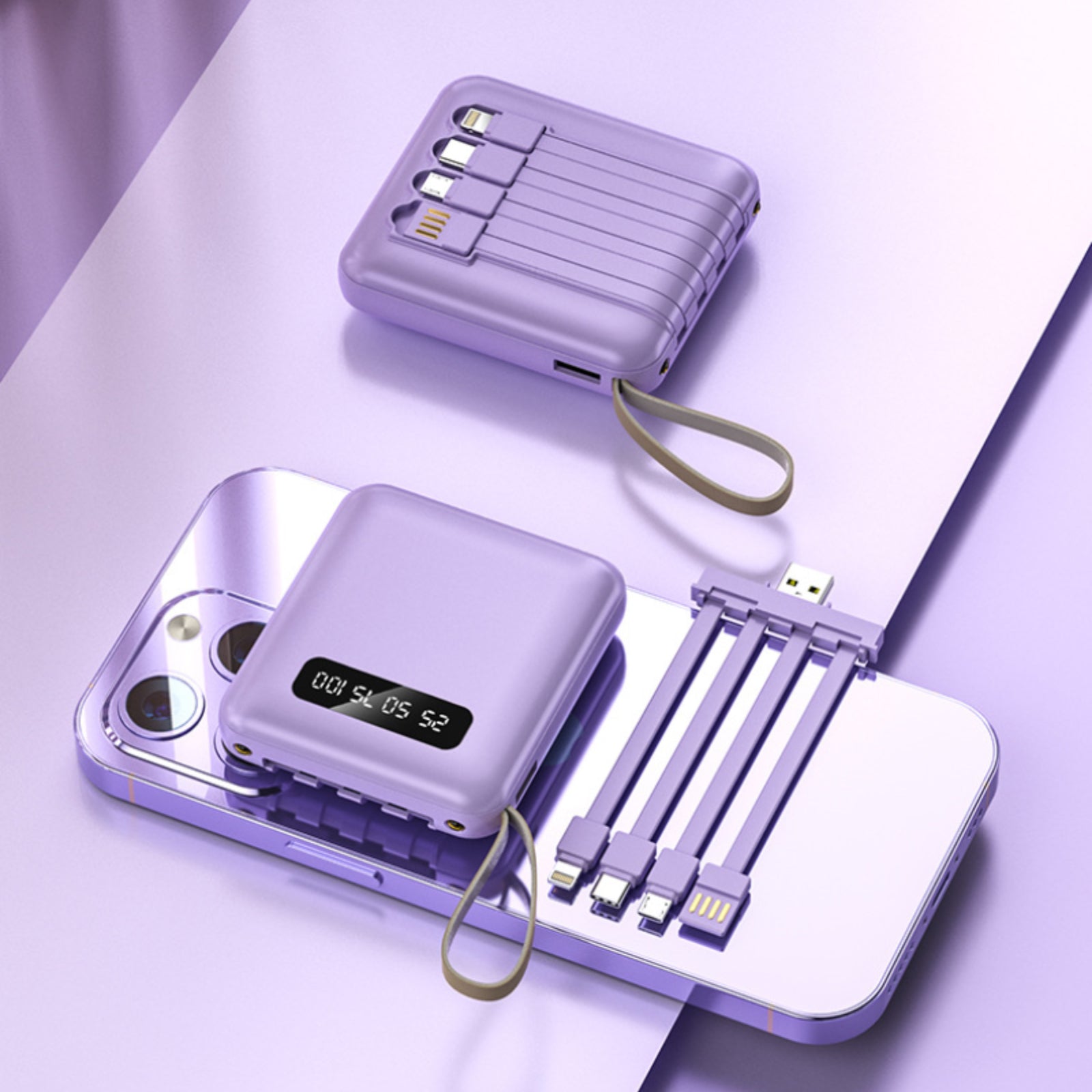 CPB15 Mini 4-in-1 Power Bank - 20000mAh
