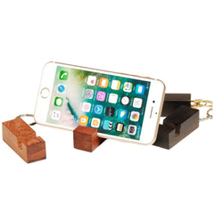 CPS06 Wooden Phone Stand Keychain ♻️