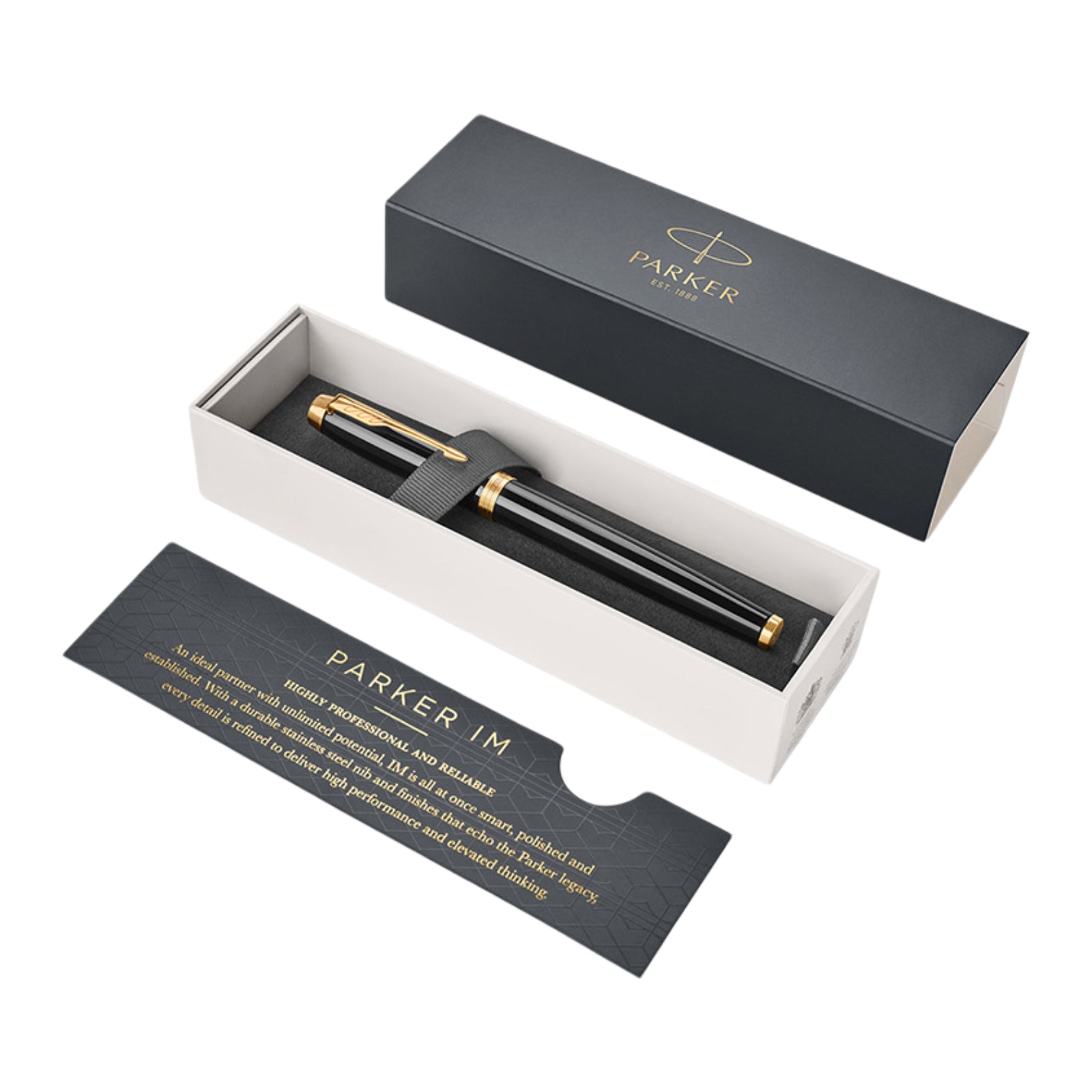 CPK02 Parker Black GT Rollerball Pen