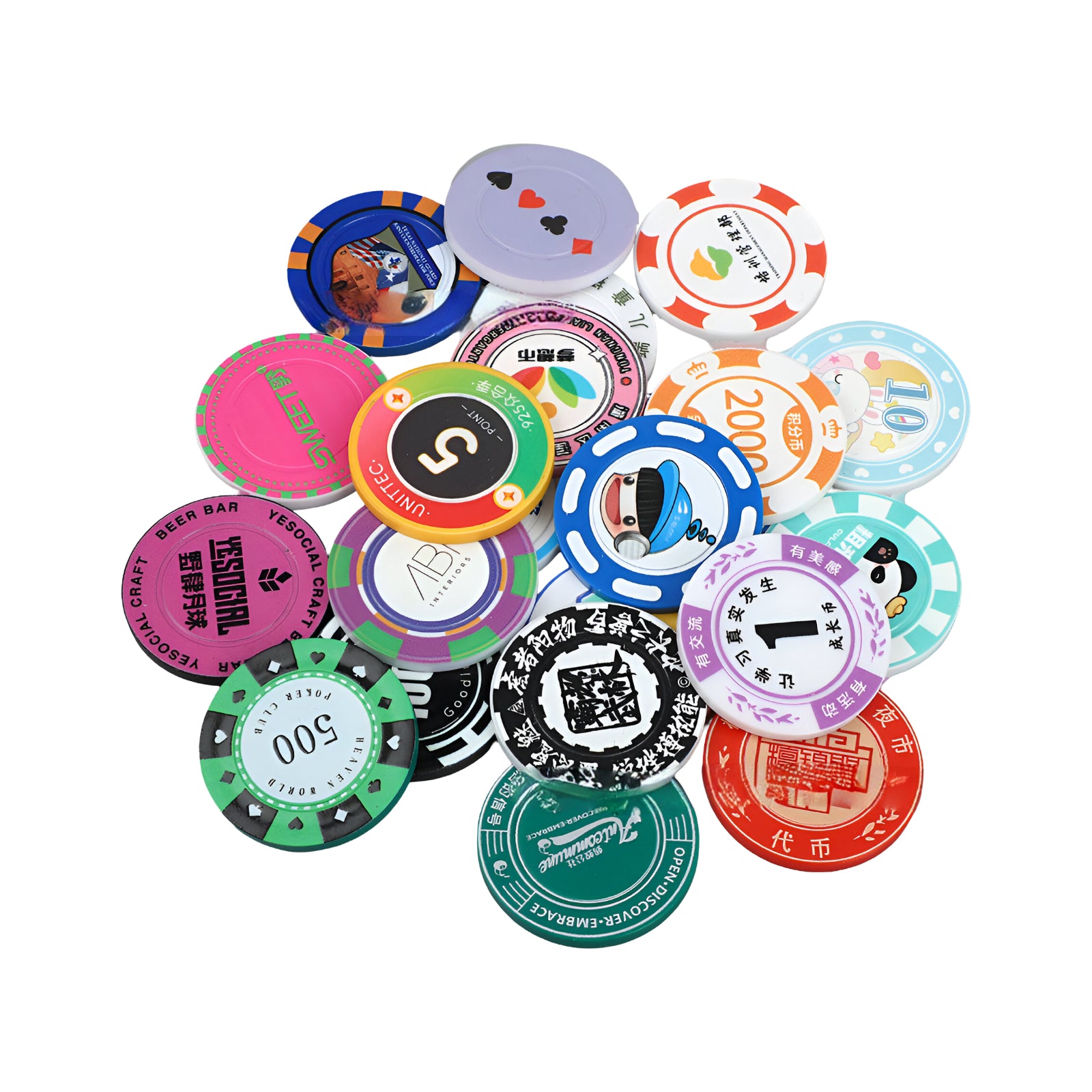 CTK04 CLAY/ABS Token