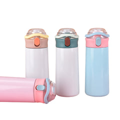 CVF07 Stainless Steel Vacuum Flask with Handle - 420ml