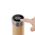 CVF08 Bamboo Thermal Bottle with LED Display - 450ml ♻️
