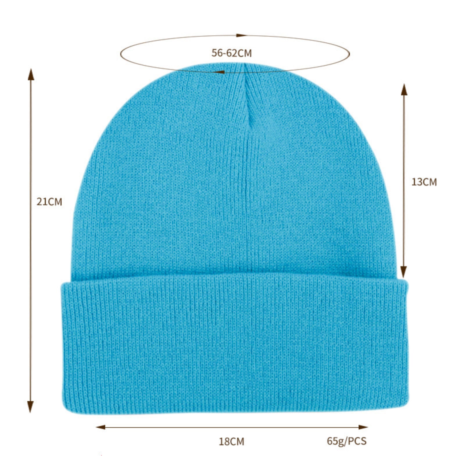 KKB01 Cuffed Knitted Beanie