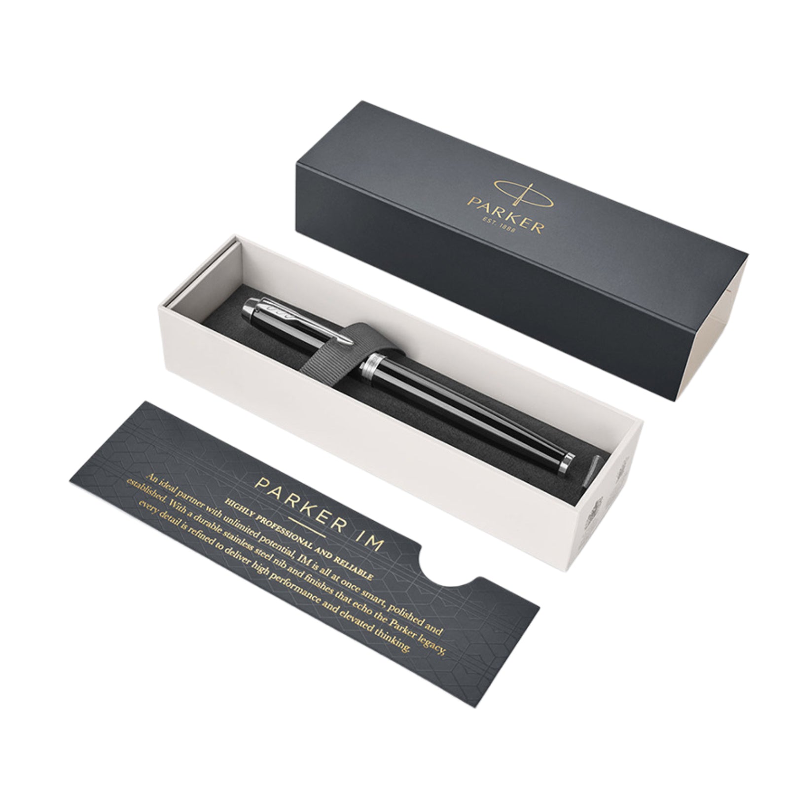 CPK01 Parker Black ST Rollerball Pen
