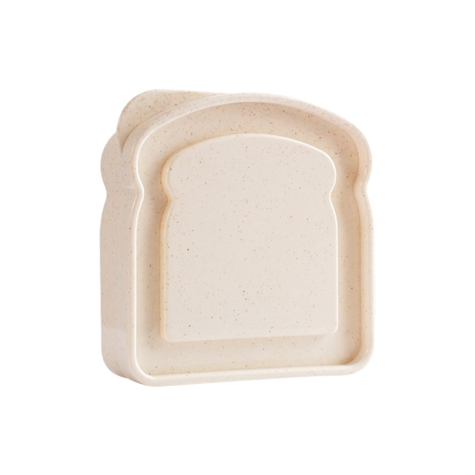 CLB03 Toast Shaped Wheat Fibre Lunch Box ♻️